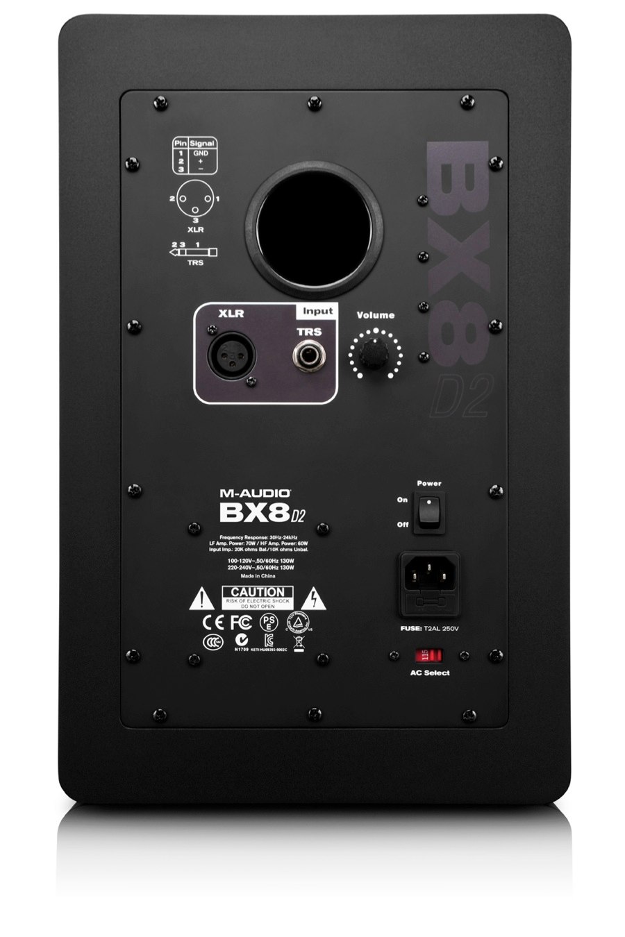 m-audio-bx8-d2-back