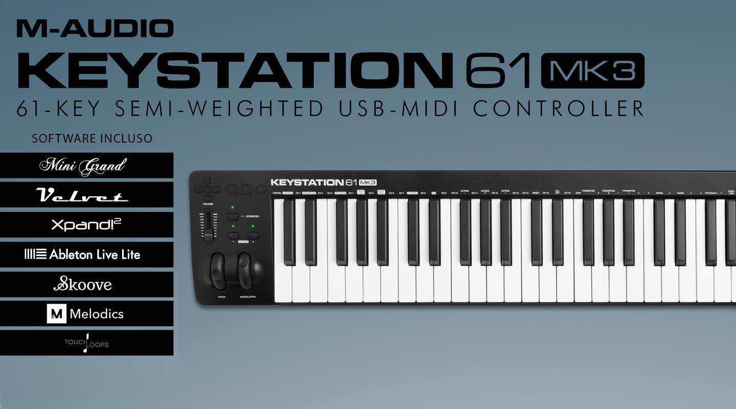 Keystation 61 MK3 – Sound Wave Distribution