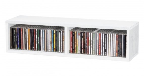 GLORIOUS CD BOX 90 WHITE