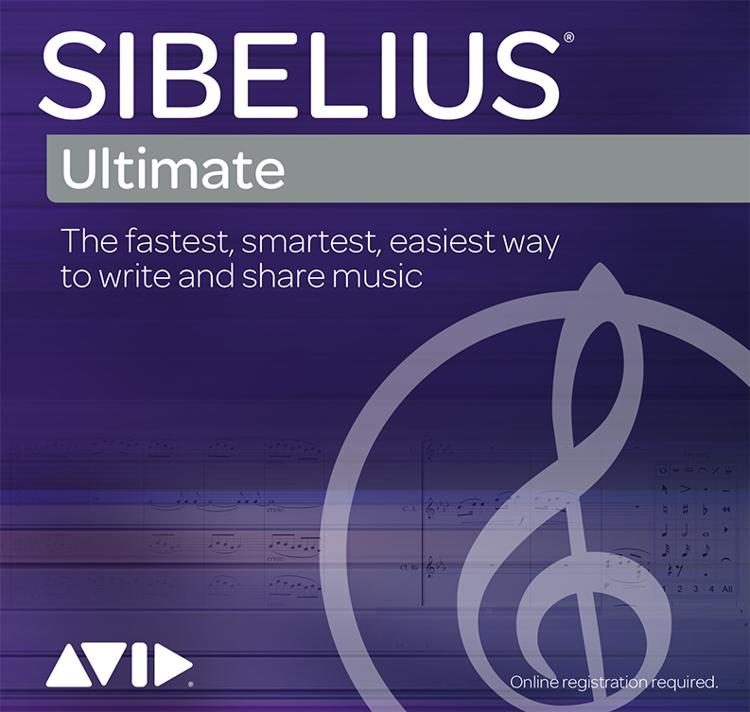 AVID SIBELIUS ULTIMATE 1-YEAR SUBSCRIPTION TRADE-UP FROM FULL VERSIONS OF FINALE, ENCORE, MOSAIC OR NOTION