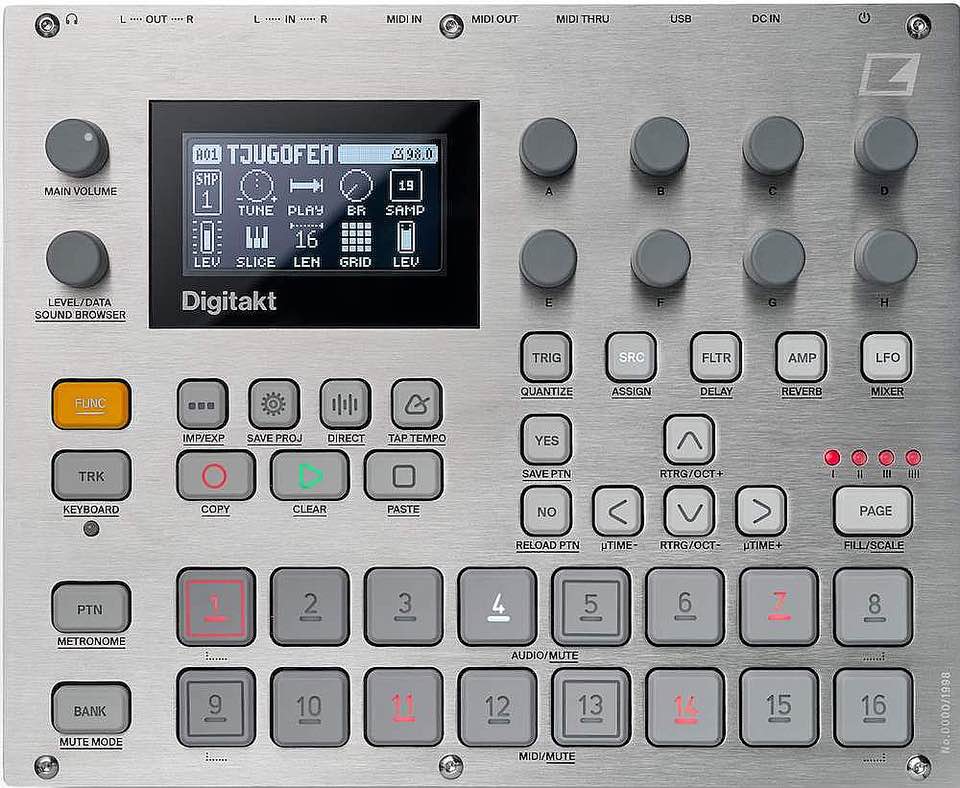 Elektron Digitakt E25 Remix Edition Promo BF