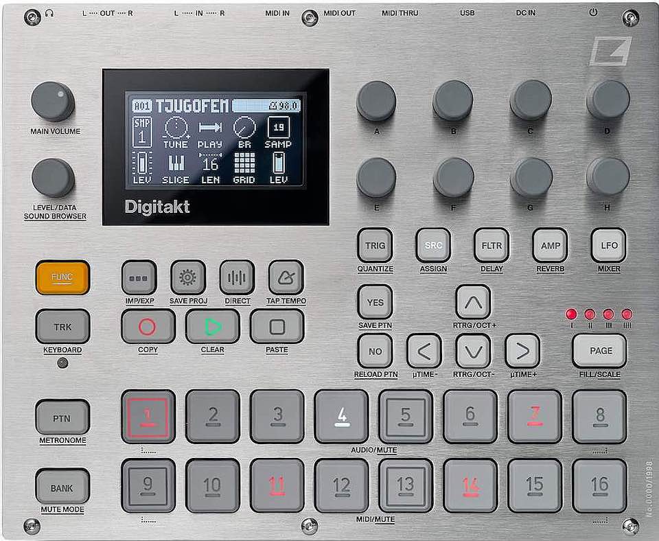 ELEKTRON DIGITAKT E25 REMIX EDITION