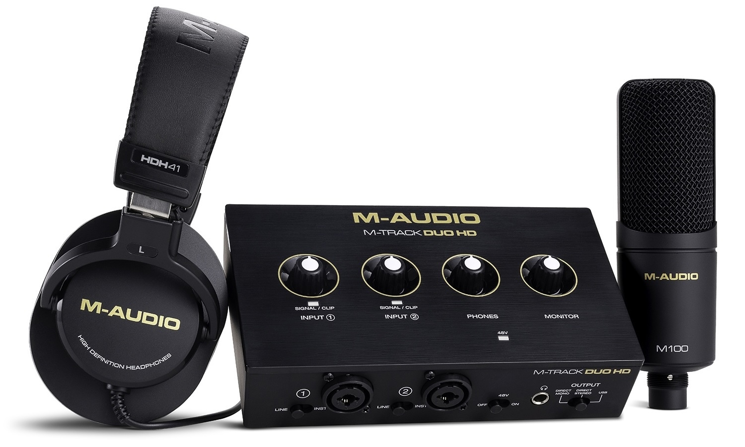 M-AUDIO  M-Track Duo HD Producer Pack