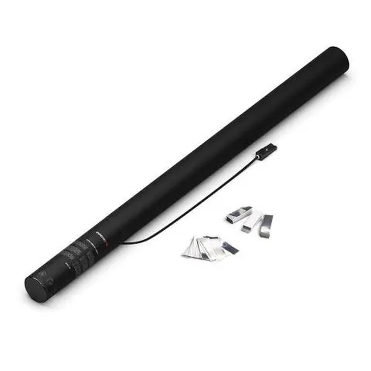 Electric Cannon 80 cm - Confetti - White+Silver