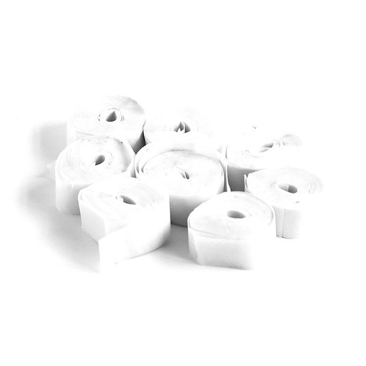 Streamers 5 m x 0,85 cm - White