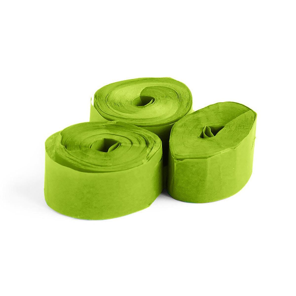 Streamers 10 m x 2,5 cm - Light Green