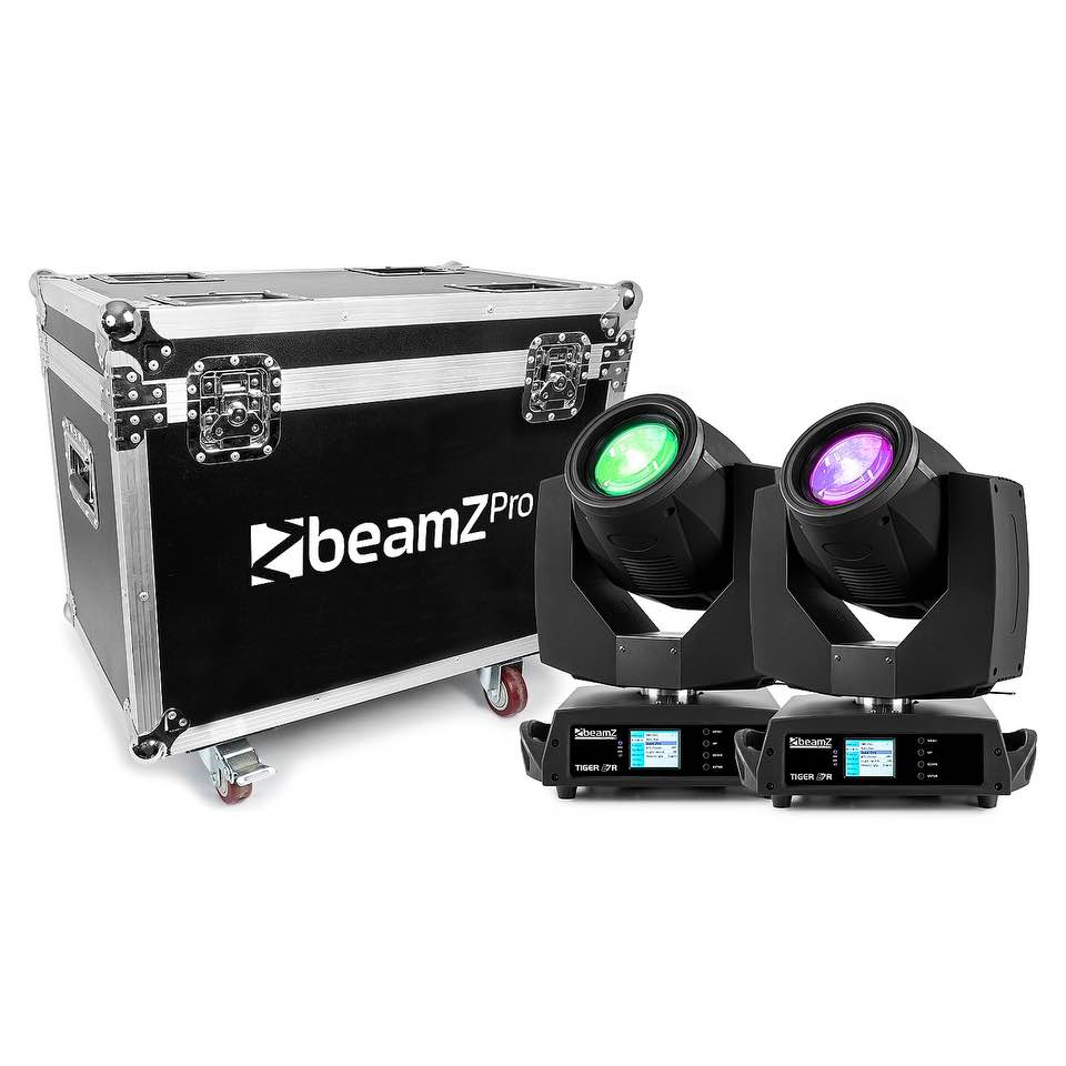 BEAMZ TIGER 7R MOVING HEAD 2PCS IN FC