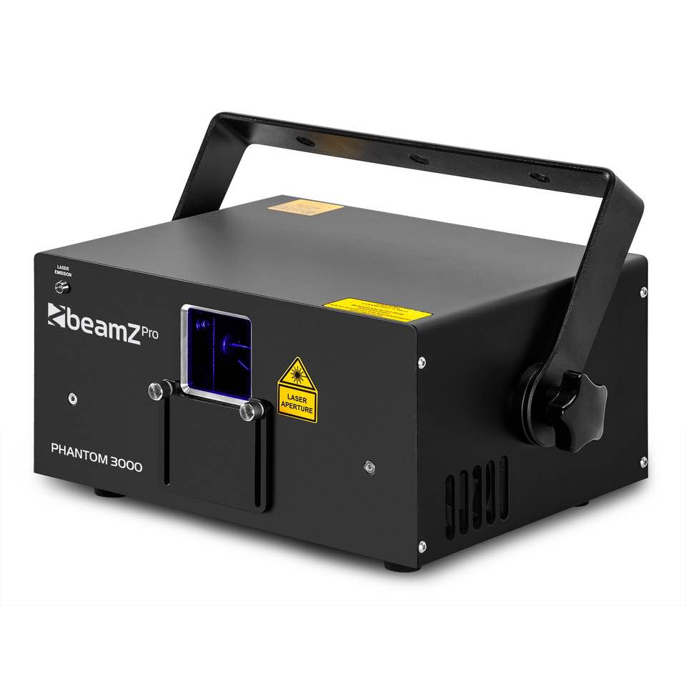 BEAMZ PHANTOM 3000 PURE DIODE LASER RGB