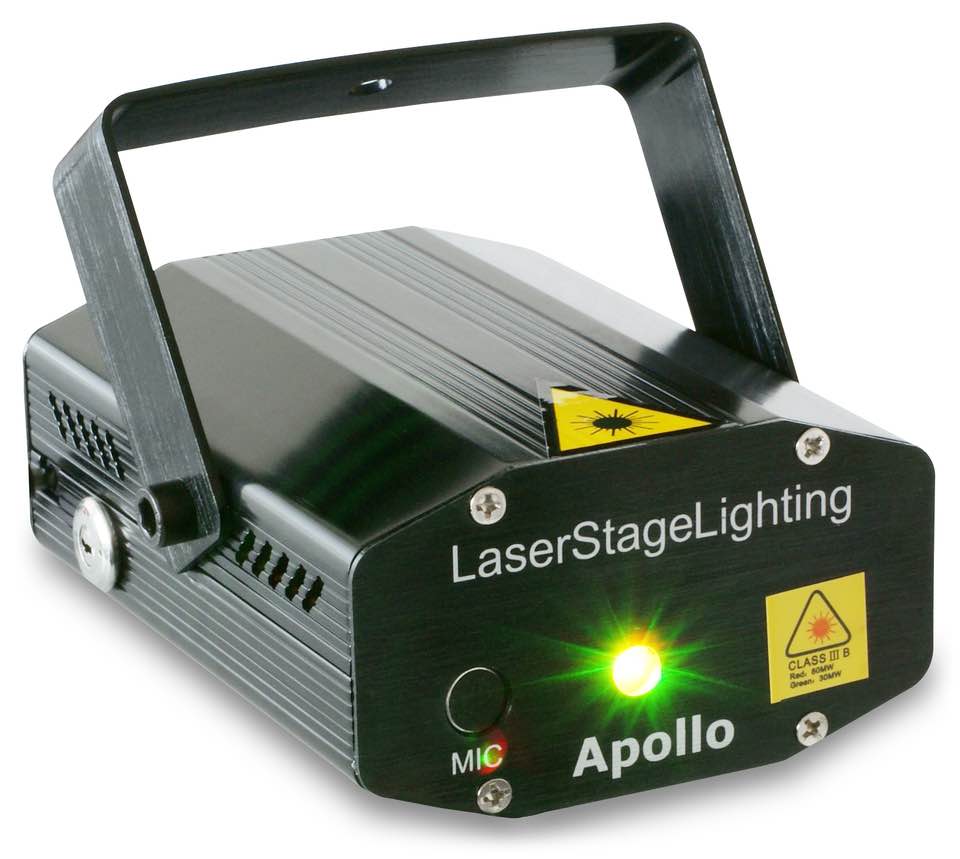 BEAMZ APOLLO MULTIPOINT LASER RED GREEN