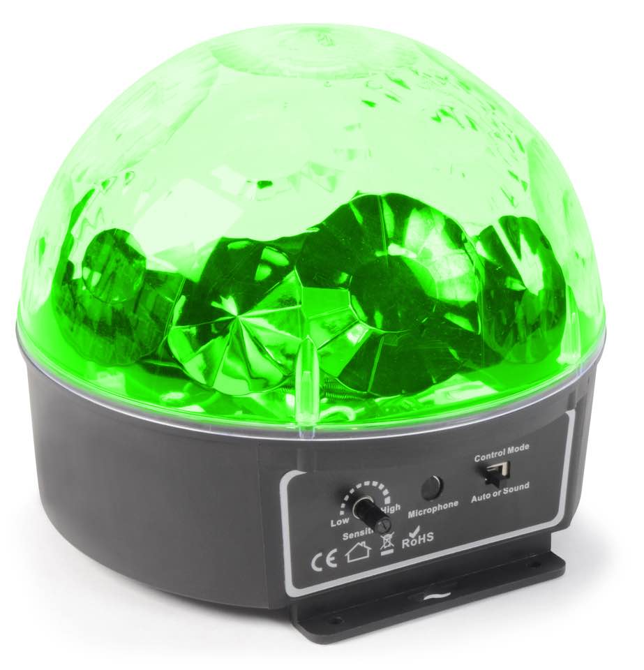 BEAMZ MINI STAR BALL SOUND RGBWAP IRC6X3W
