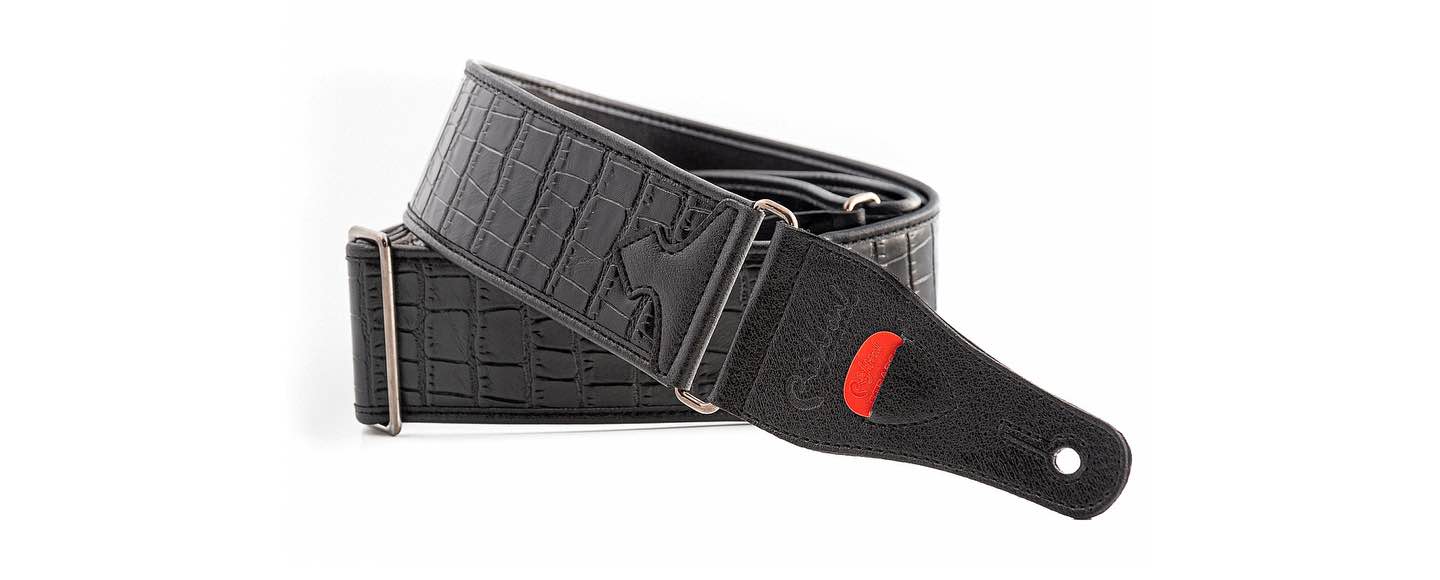 RIGHTON! STRAPS ALLIGATOR BLACK